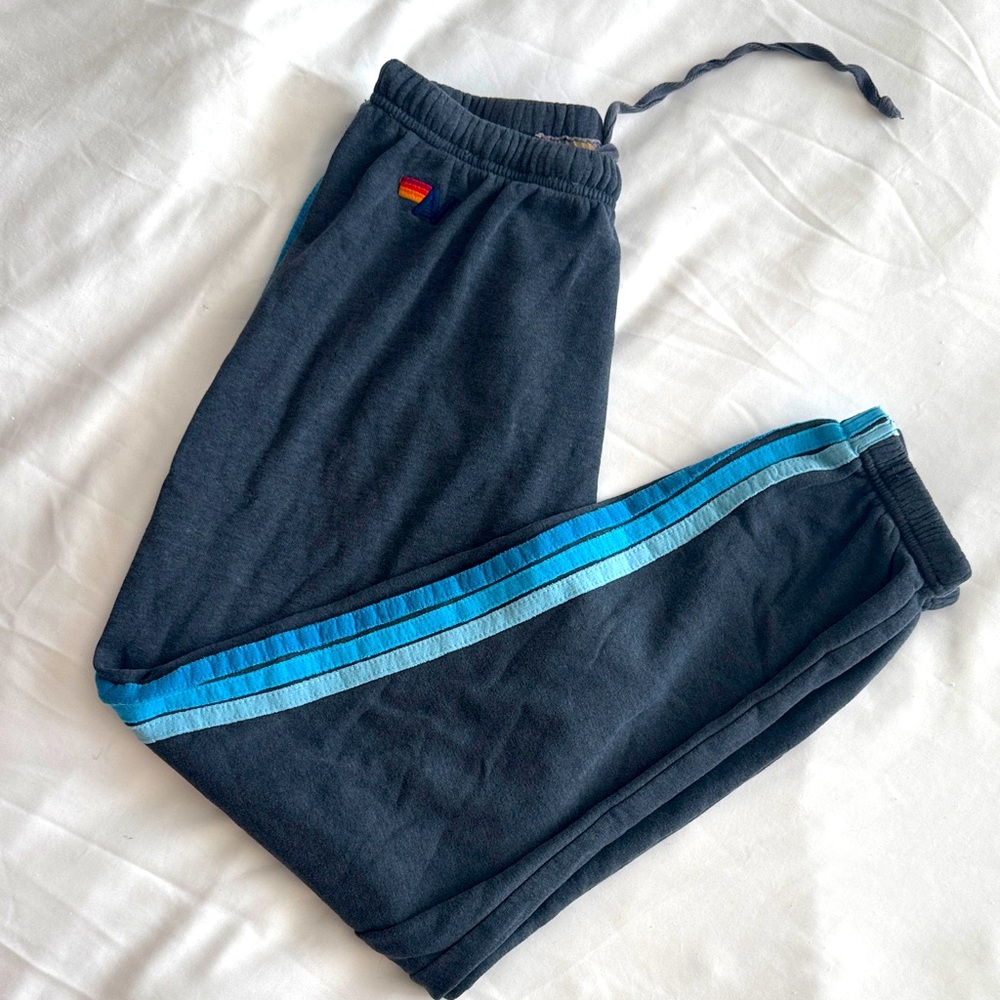 Aviator nation navy blue sweatpants